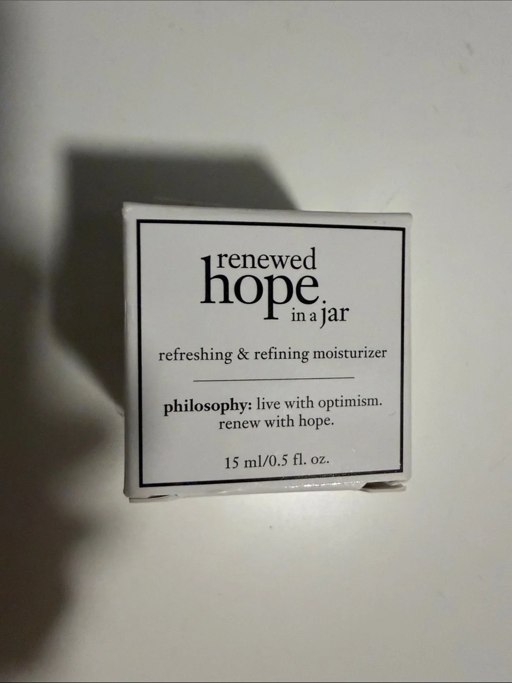 PHILOSOPHY RENEWED HOPE IN A JAR OIL-FREE REFINING MOISTURIZER